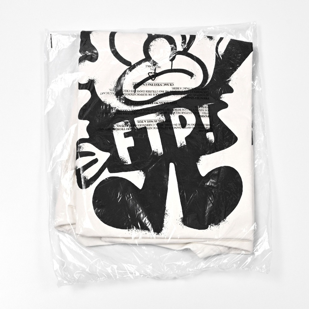 FTP F***THEPOPULATION x Slawn Collab Boris Tee Large‎ Streetwear Limited Logo